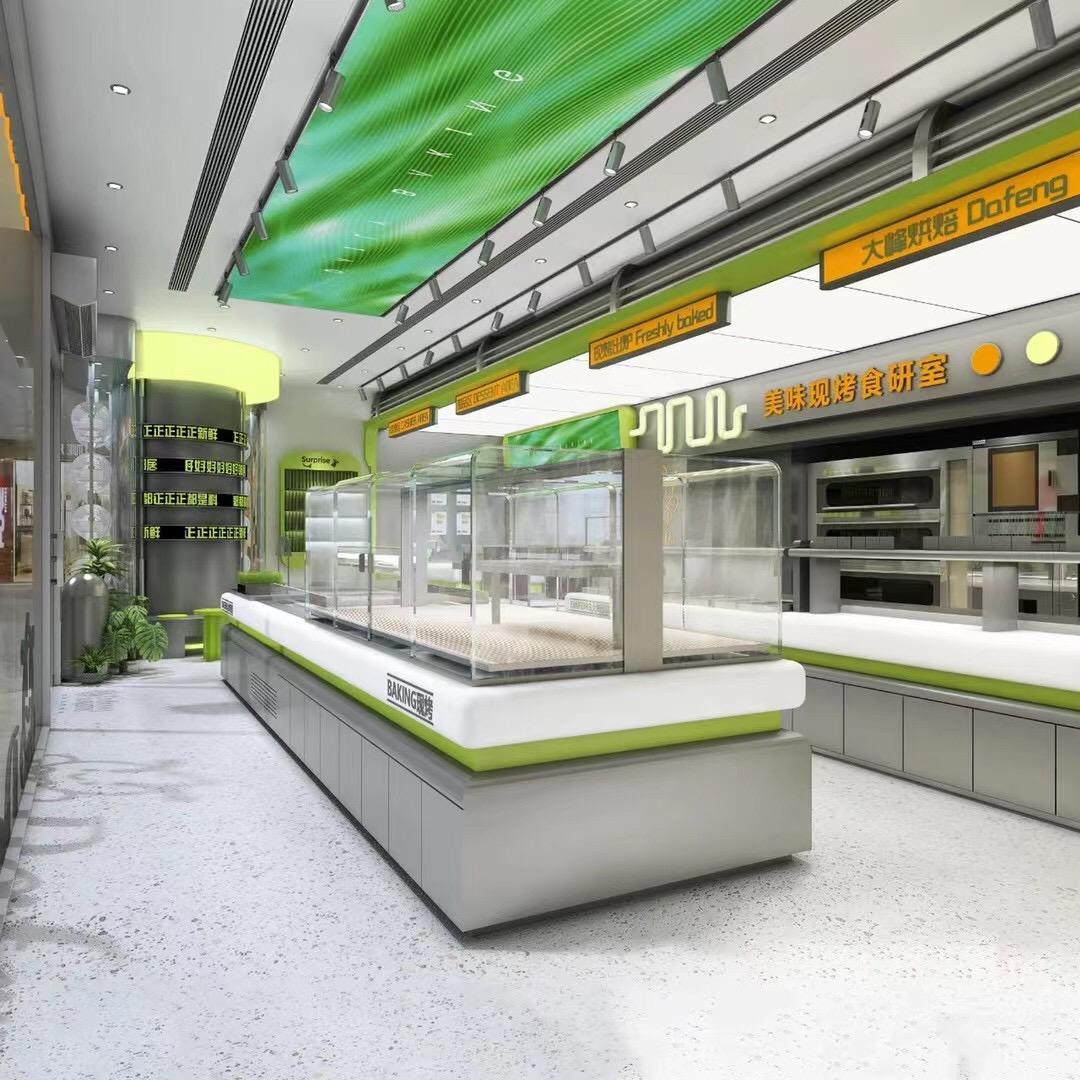 烘焙展柜定制-郑在发财