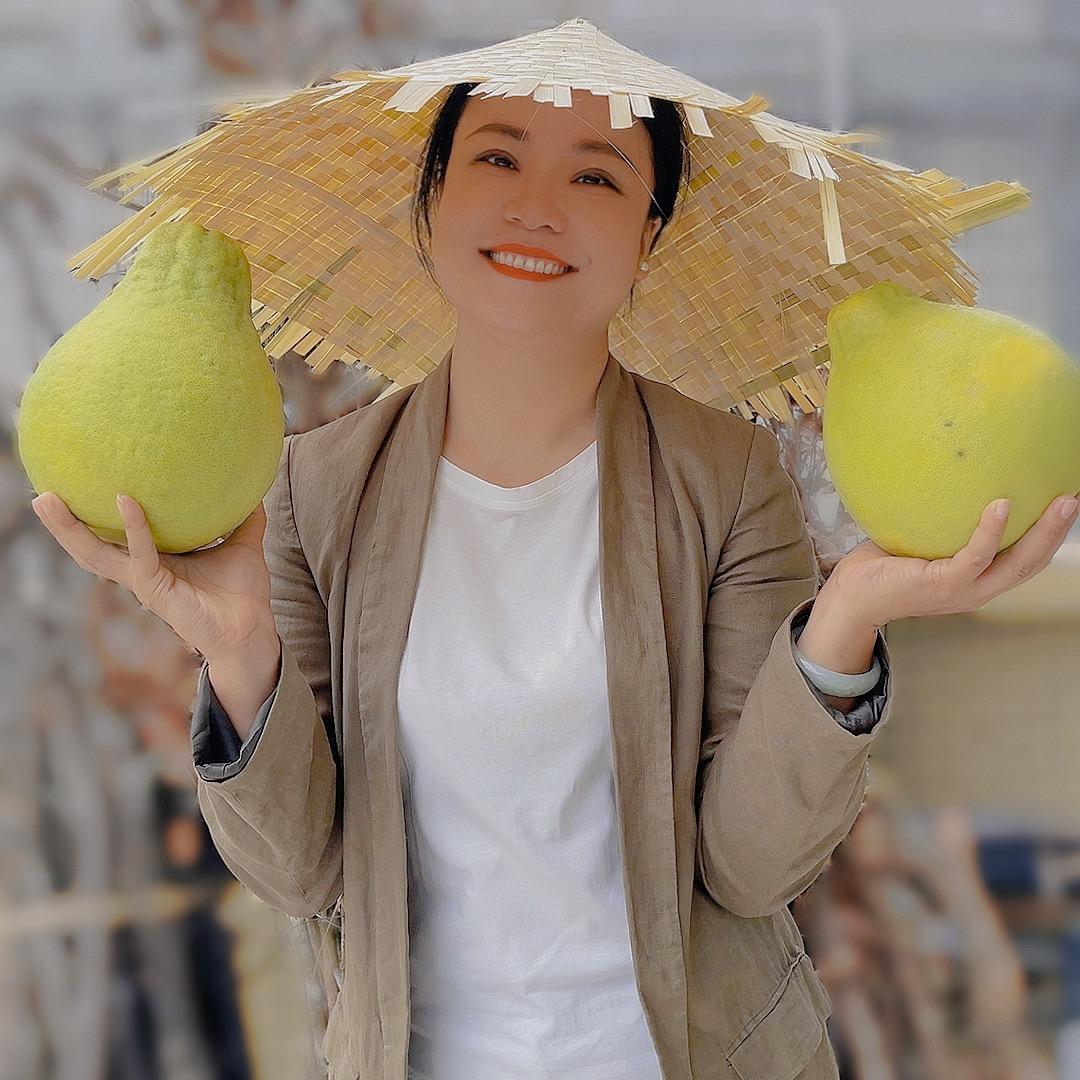 鱼姐姐家里有柚子