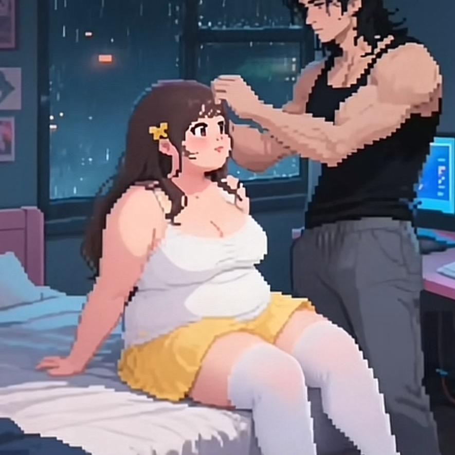 胖兔.花