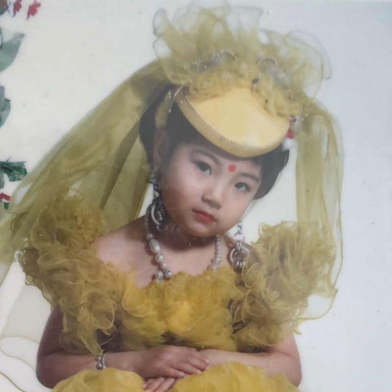 打小邻居就说我长得俊