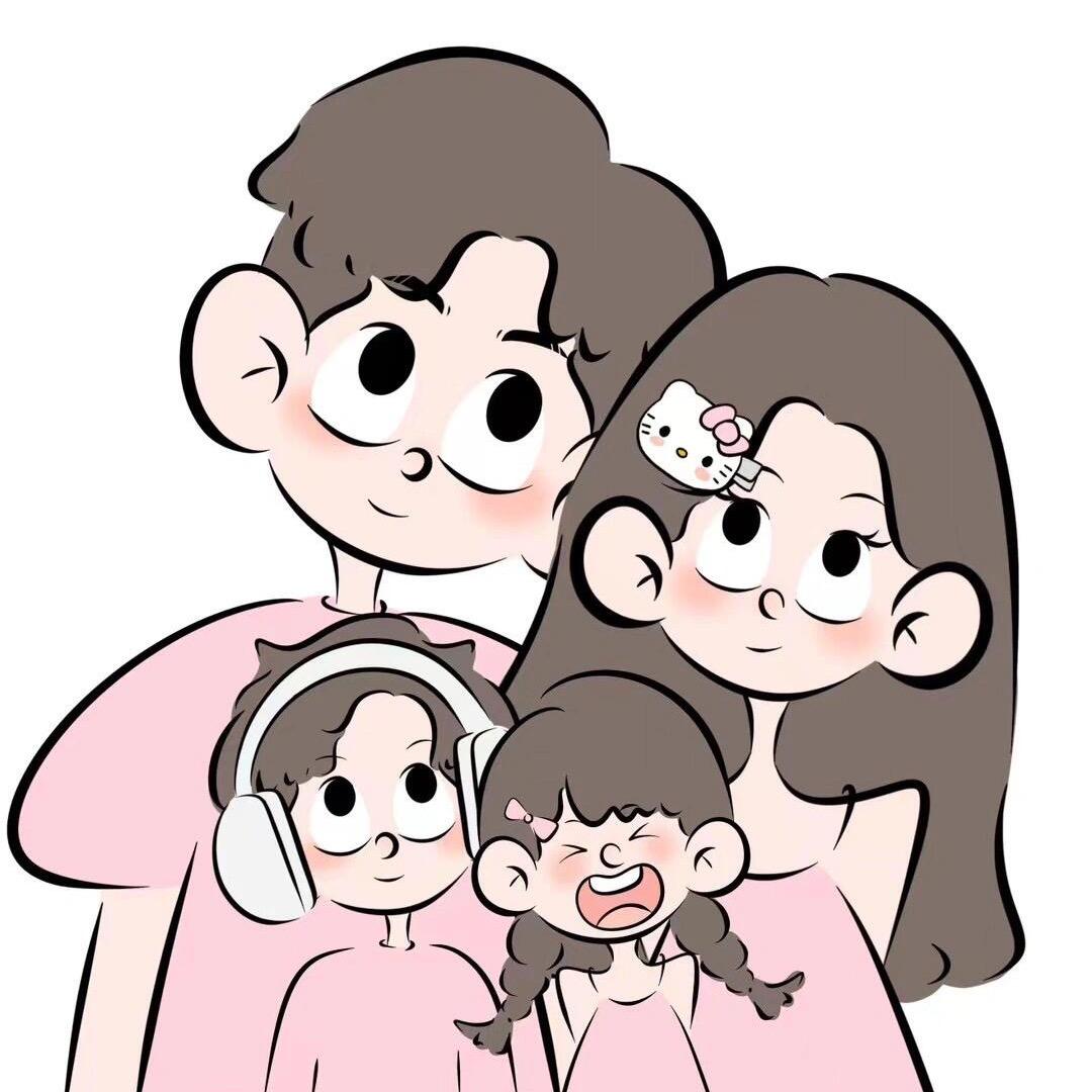 妍妍安安的小时候