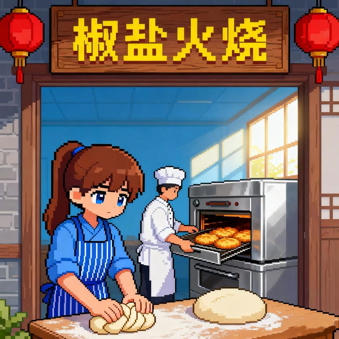 赵小盐的火烧铺