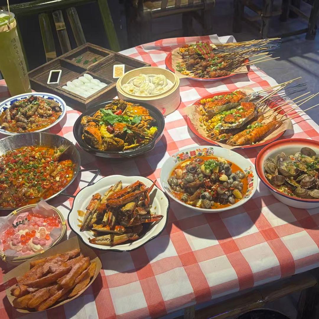 彬江袁州州烧烤小排档