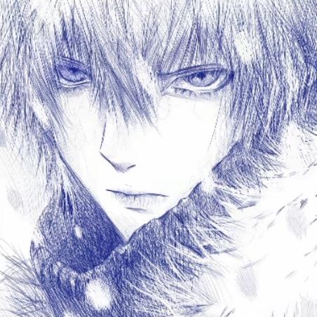 刘海遮住了我的眼泪