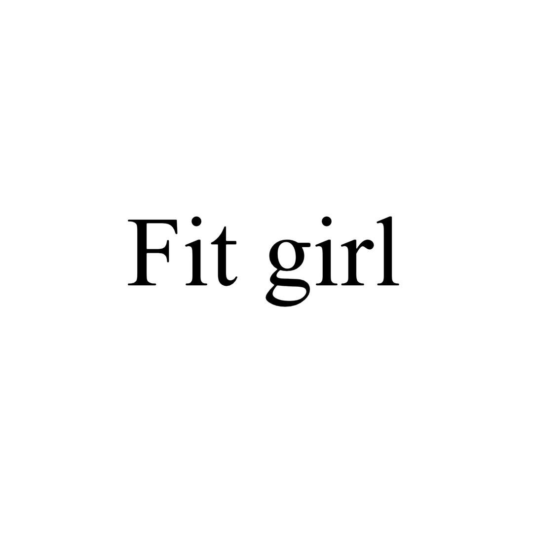 fit girl