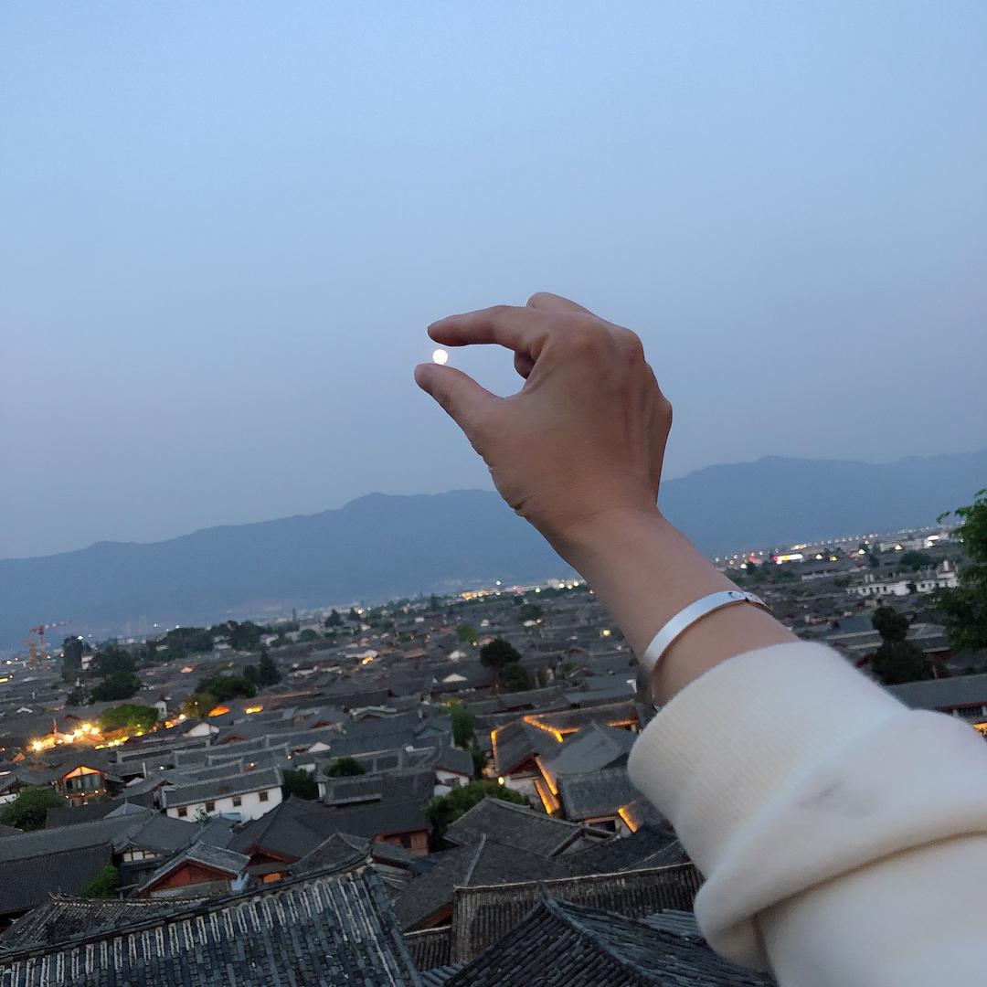 山顶看日出☀️