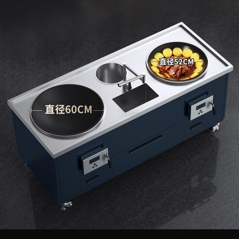 气化无烟柴火灶柴伙夫