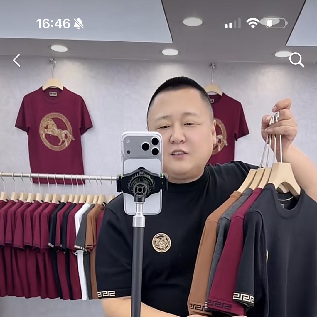 海哥男装针织短袖