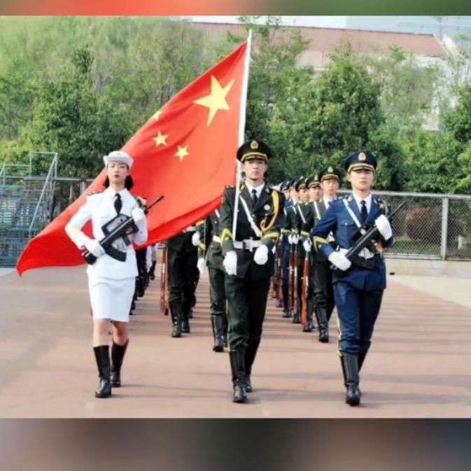 济宁技师学院国旗护卫队