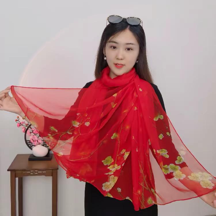 暖暖丝巾