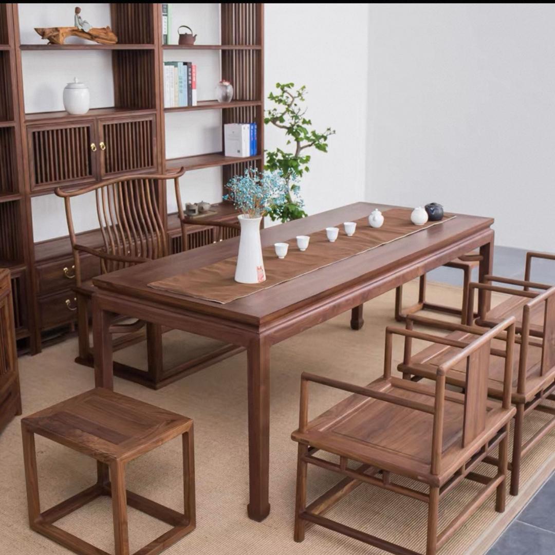 古朴苍华老榆木家具