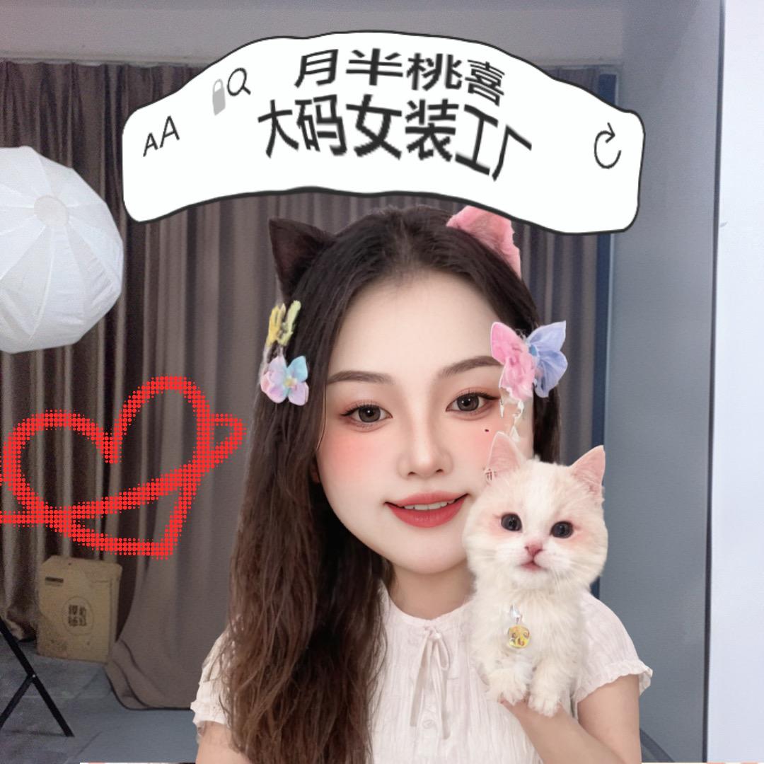 月半桃喜大码女装（工厂店）
