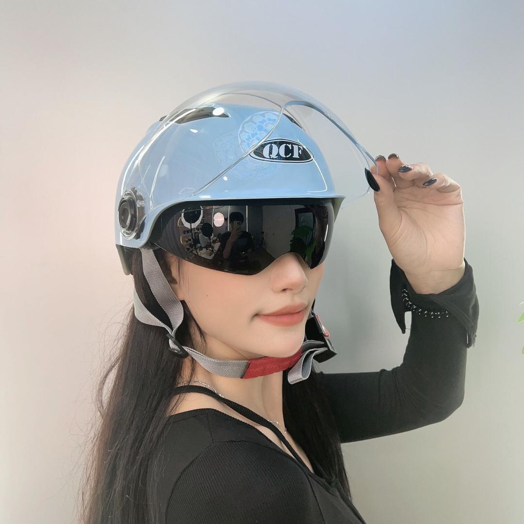 3C高清防晒头盔