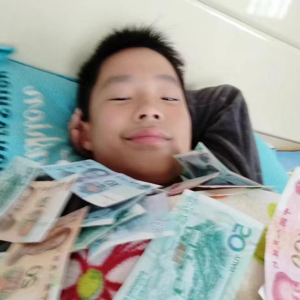 他