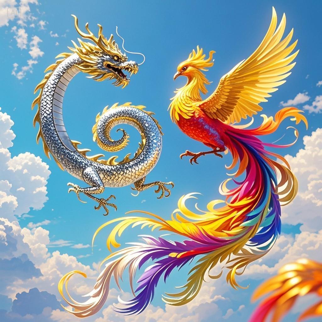 东营无人机龙凤表演（空中舞者·问心团队）