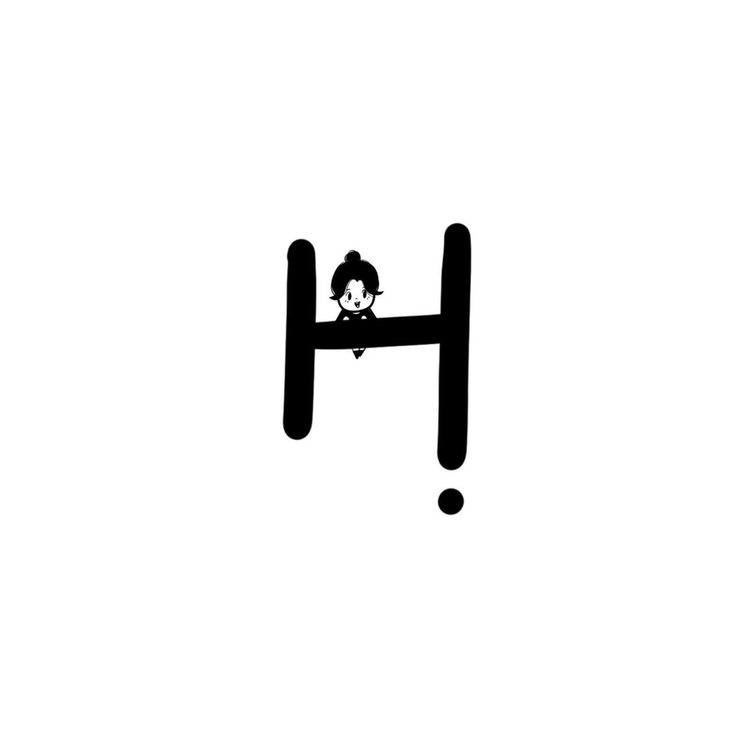 H 、