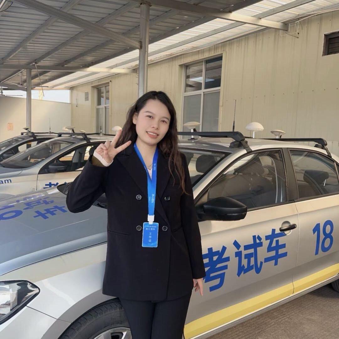 晶晶教练【放心团队】考场练车.异地转档