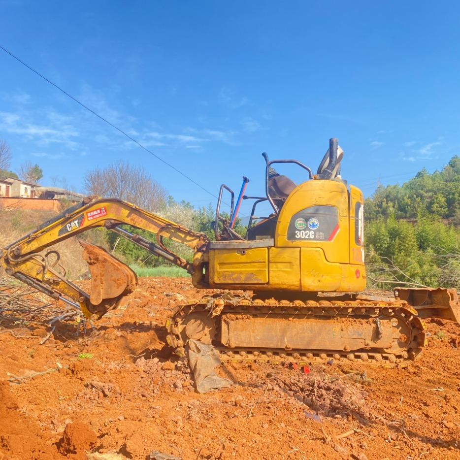 嵩明微挖租赁 大棚翻地