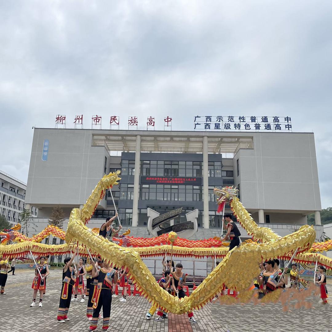 柳州市民族高中-舞龙队