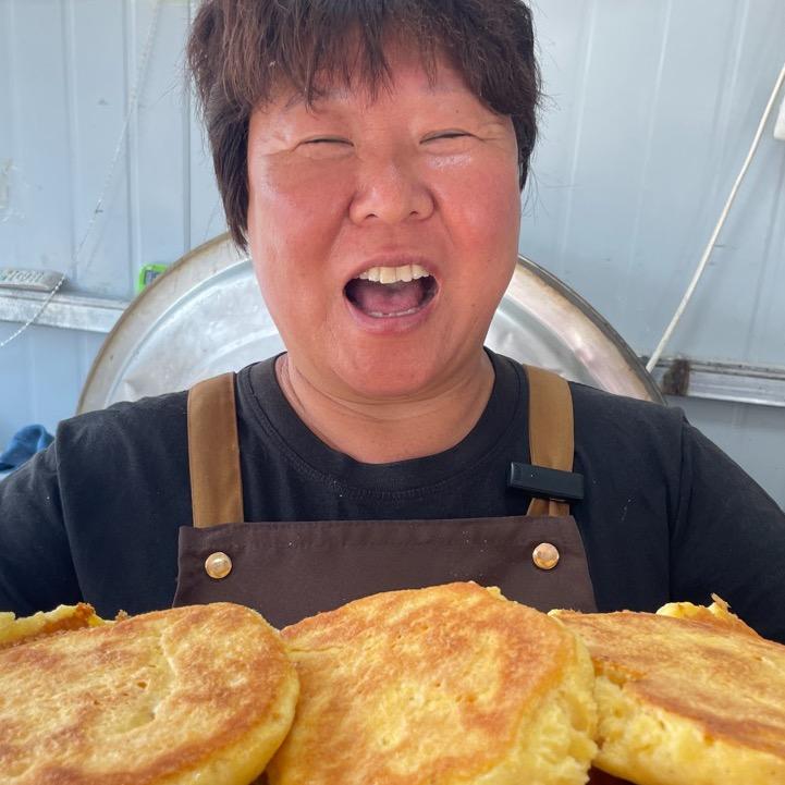 东北玉米面大饼子