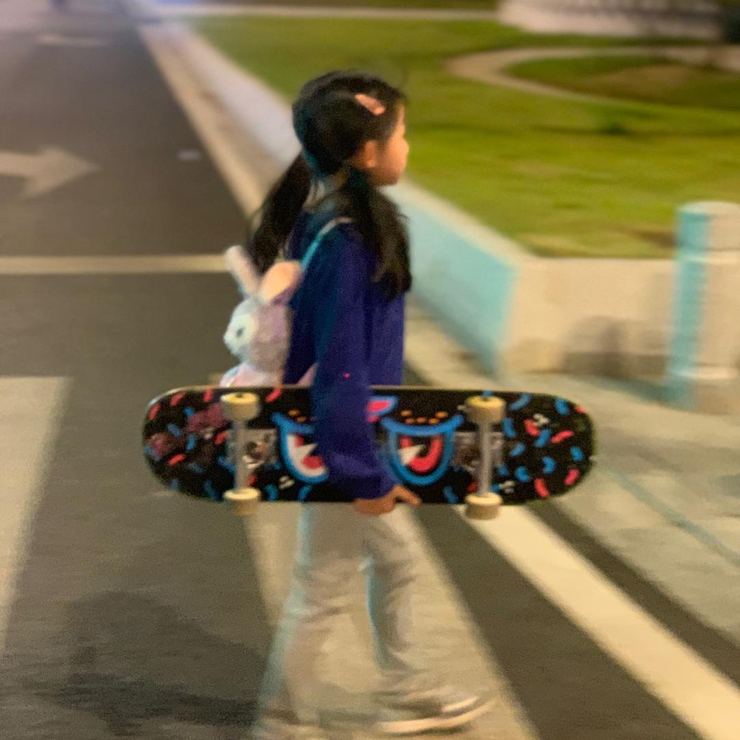 滑板小澄澄