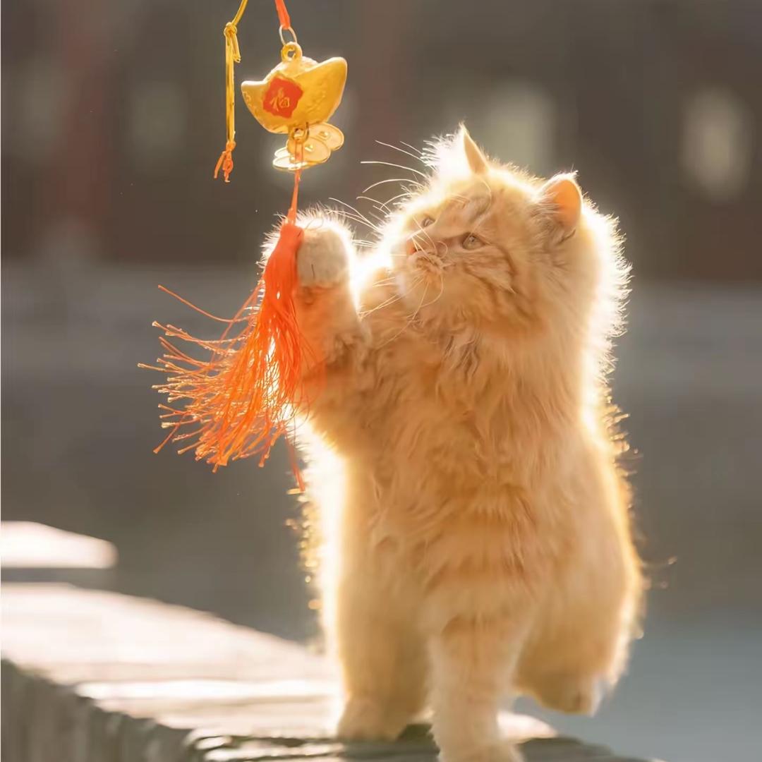 锦鲤附体的小妹纸