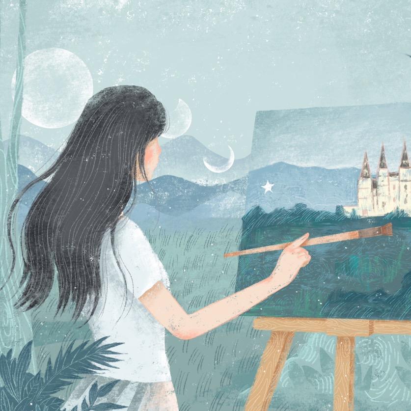 kianey小羊画画啦