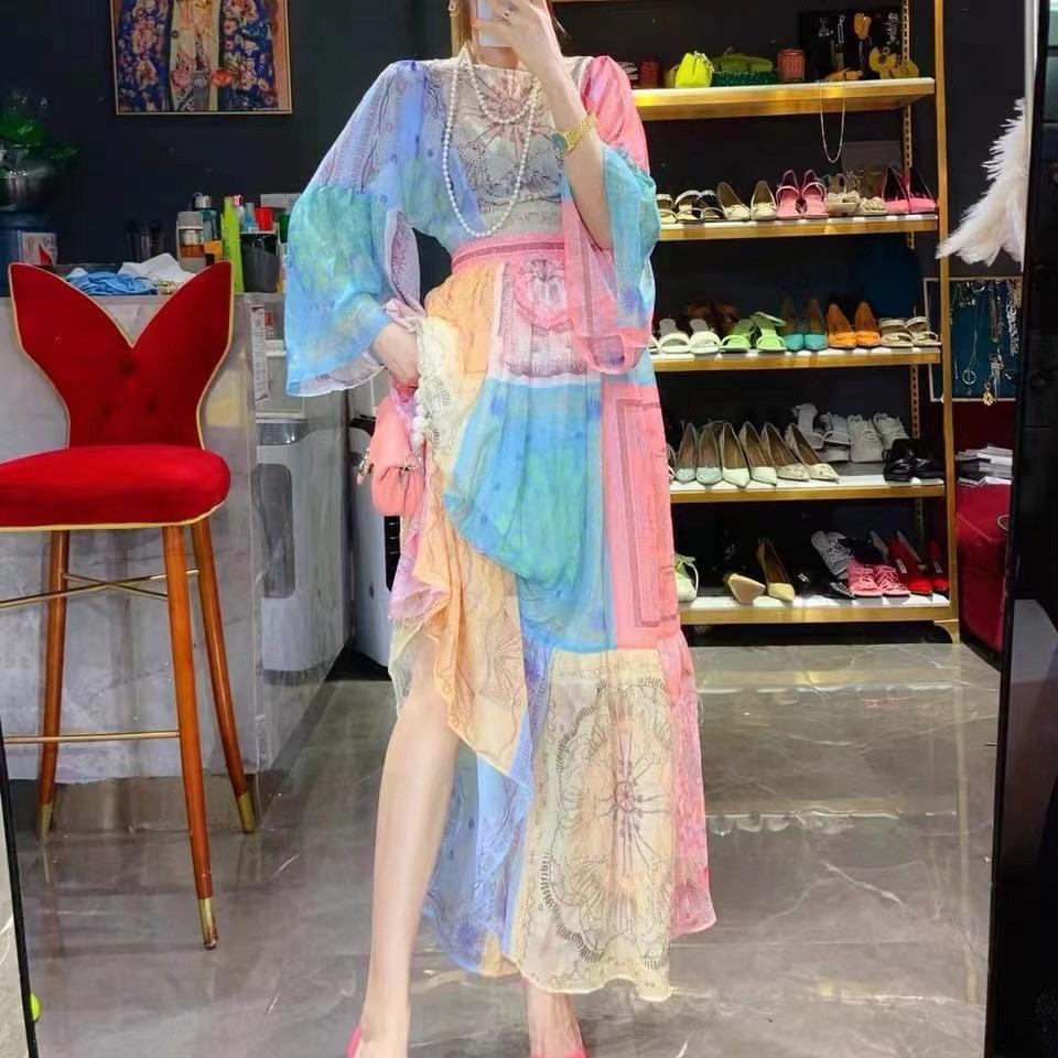 大柚子轻奢连衣裙