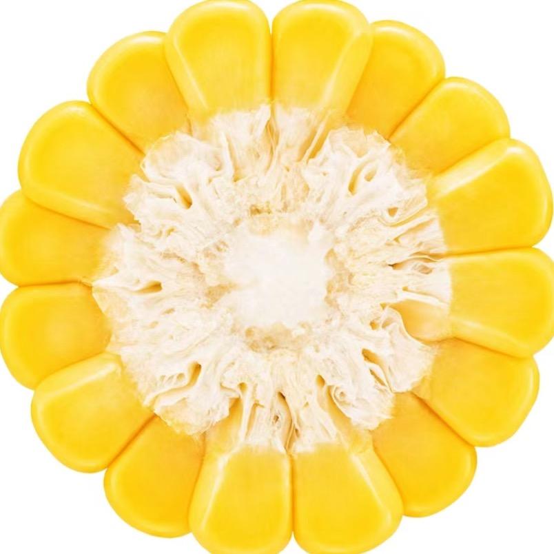 玉米加蒜吃了好看