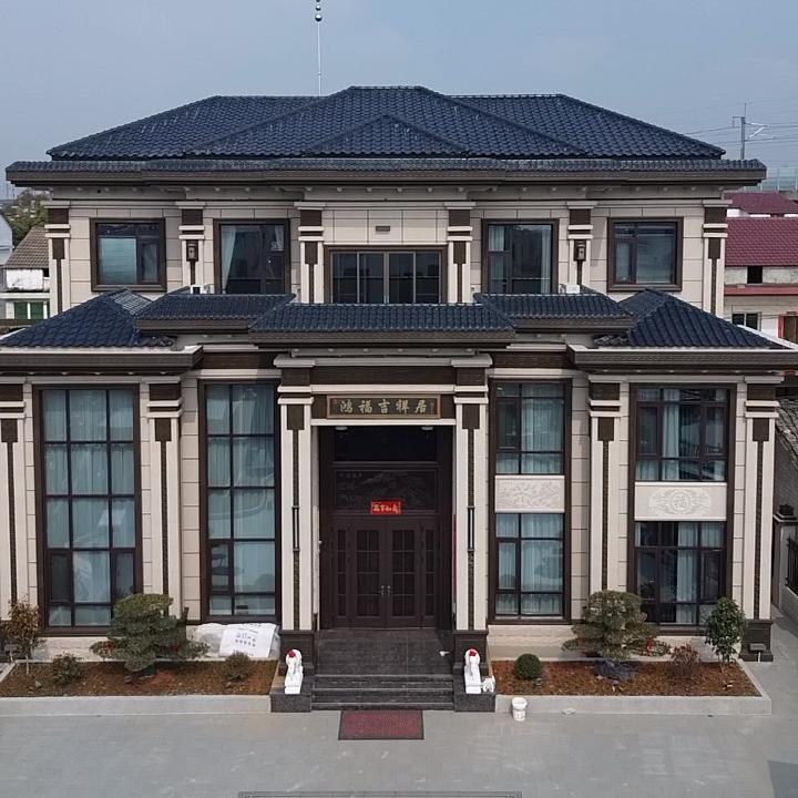 国达陶瓷罗马柱别墅外墙（南昌店）
