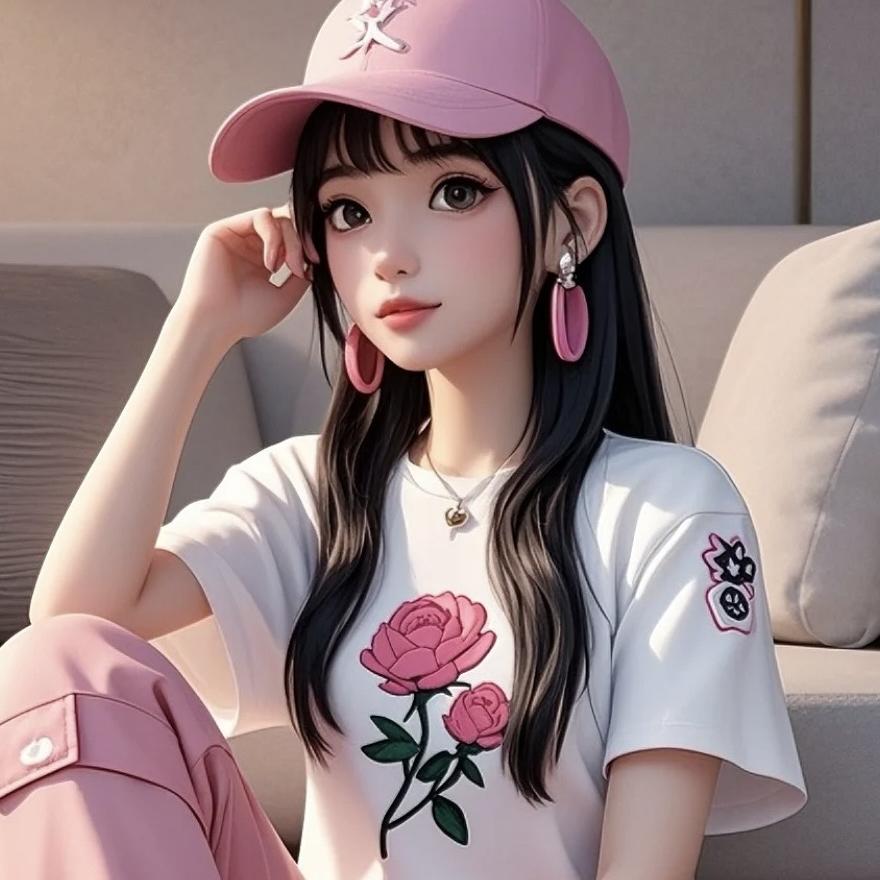 玫瑰帽檐鞋语