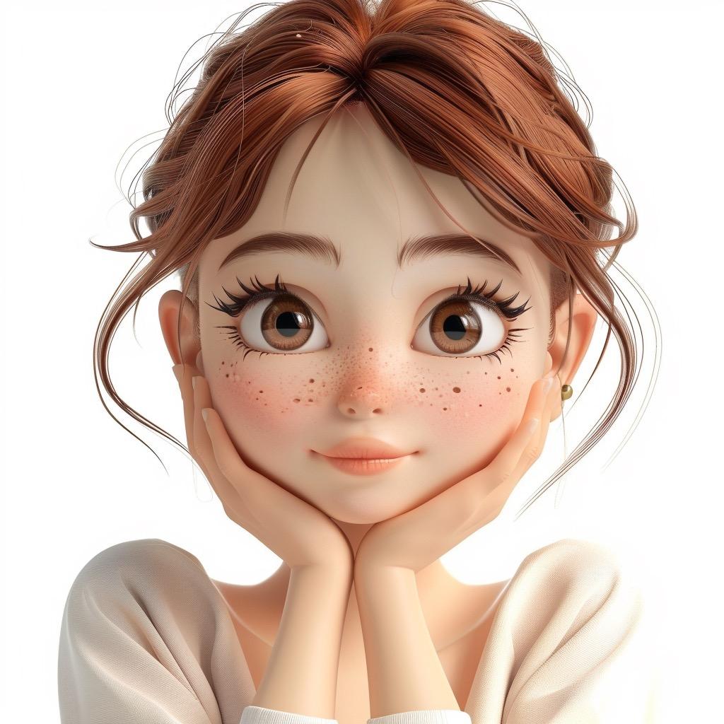 爱贴穿戴甲的指丫头