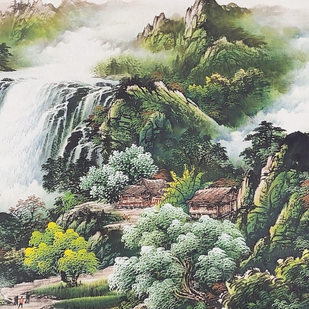 锦墨云间国画