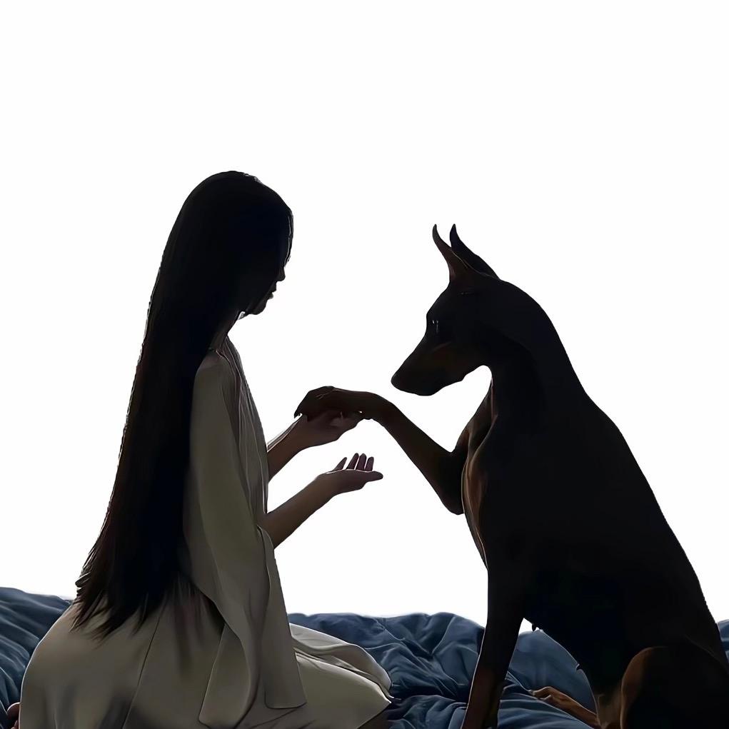 是个美女.