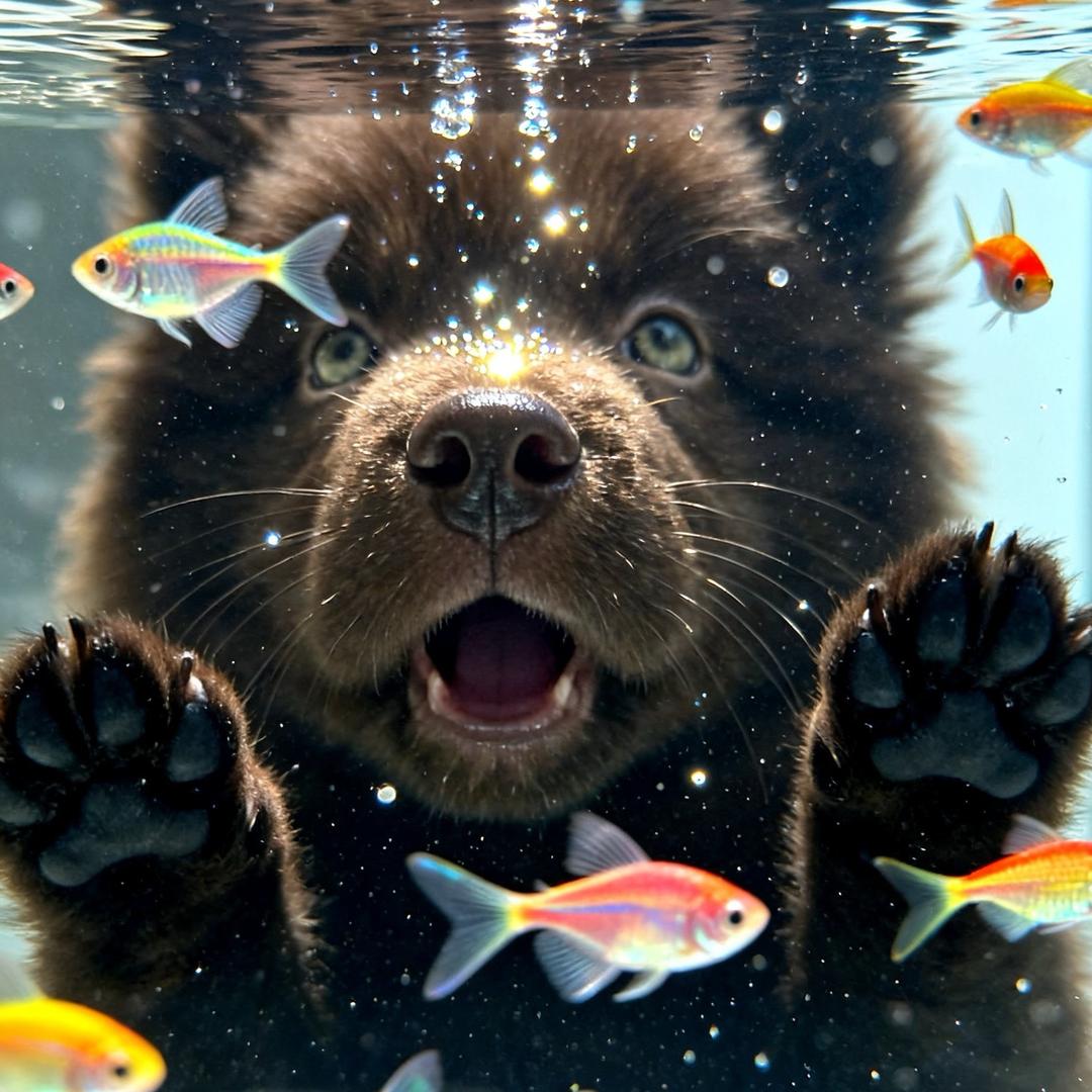 琥珀是只小土松🐻