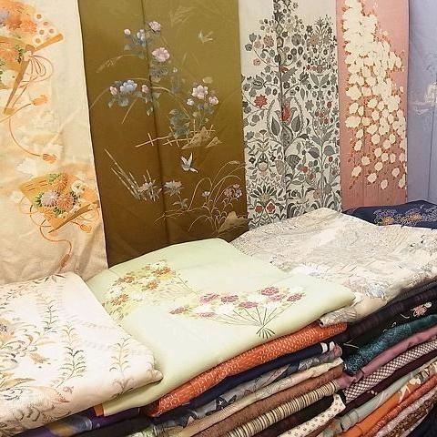 竹金竹两西阵织正绢