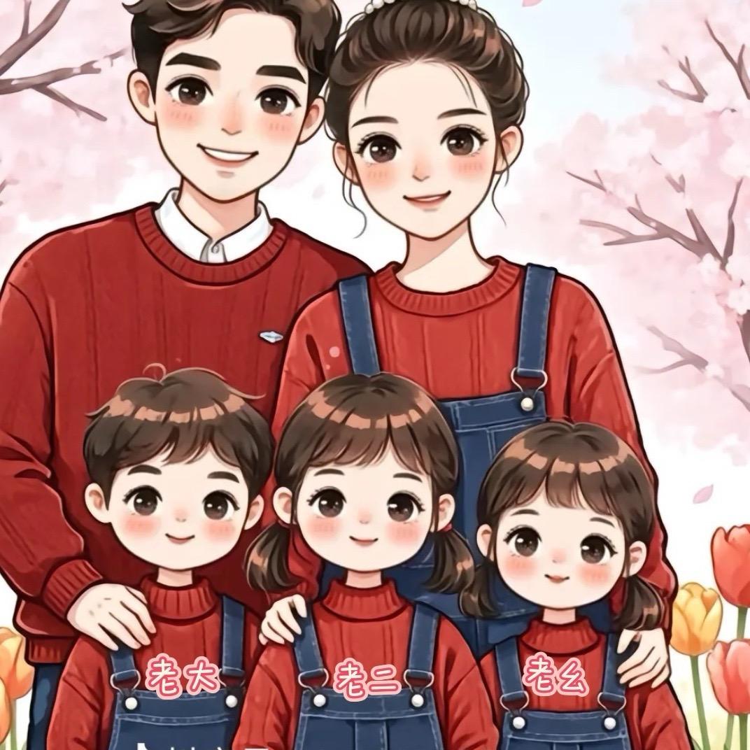 相亲相爱的一家人