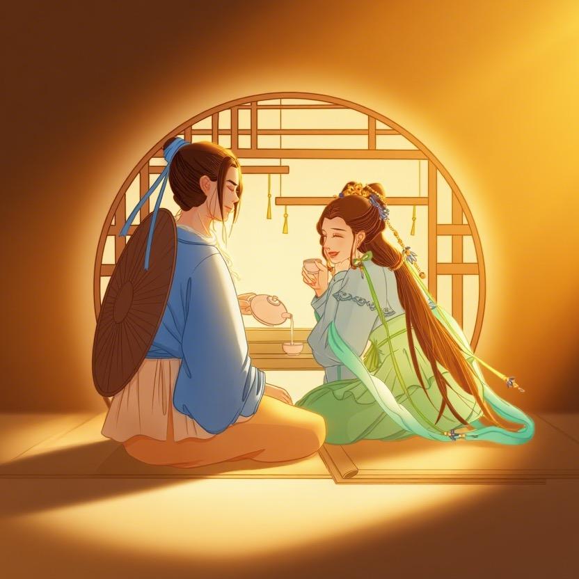 七夕美人茶～瑶池仙境