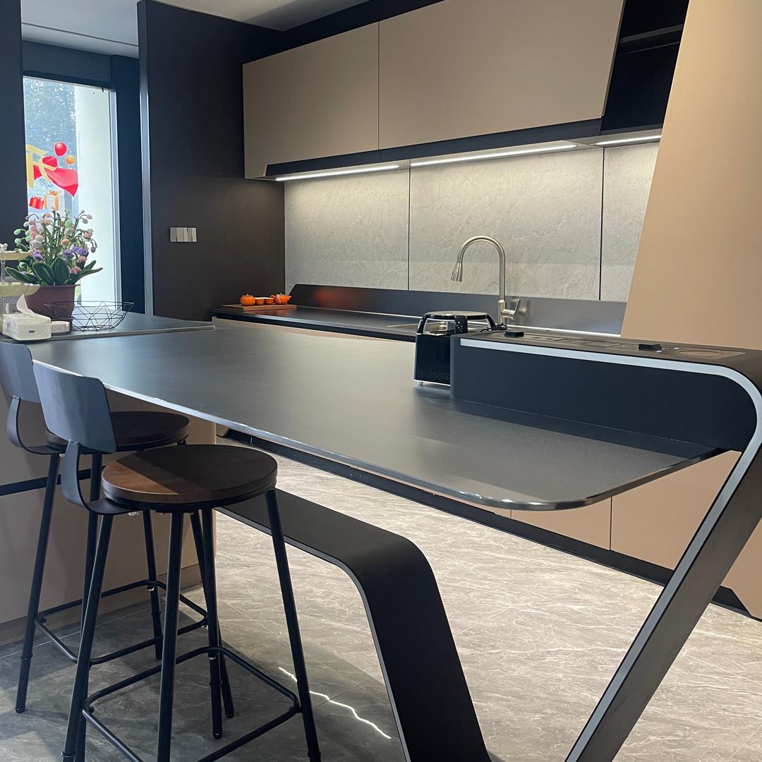 广安不锈钢橱柜定制-旧厨翻新