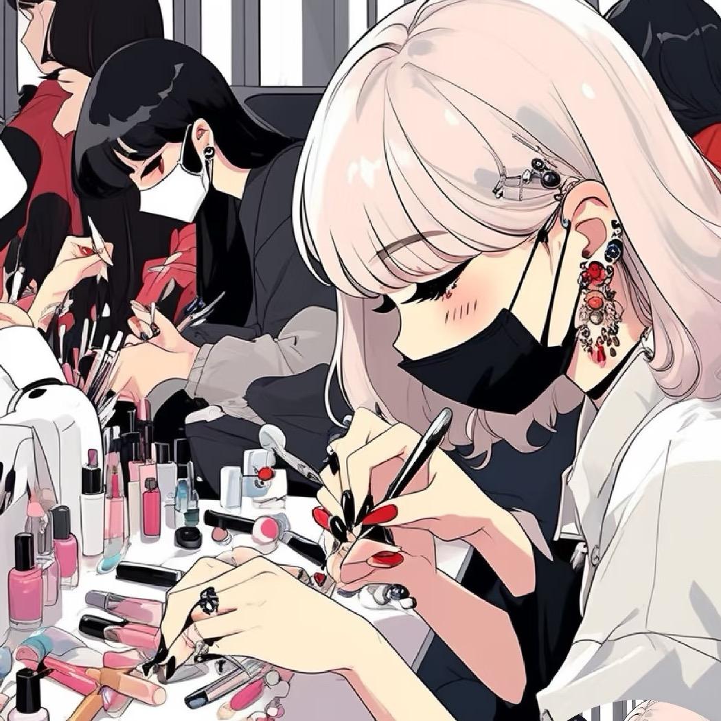 花花设计手工穿戴甲