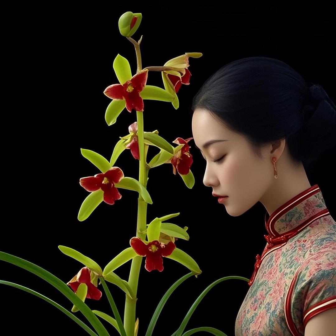 阳台养兰