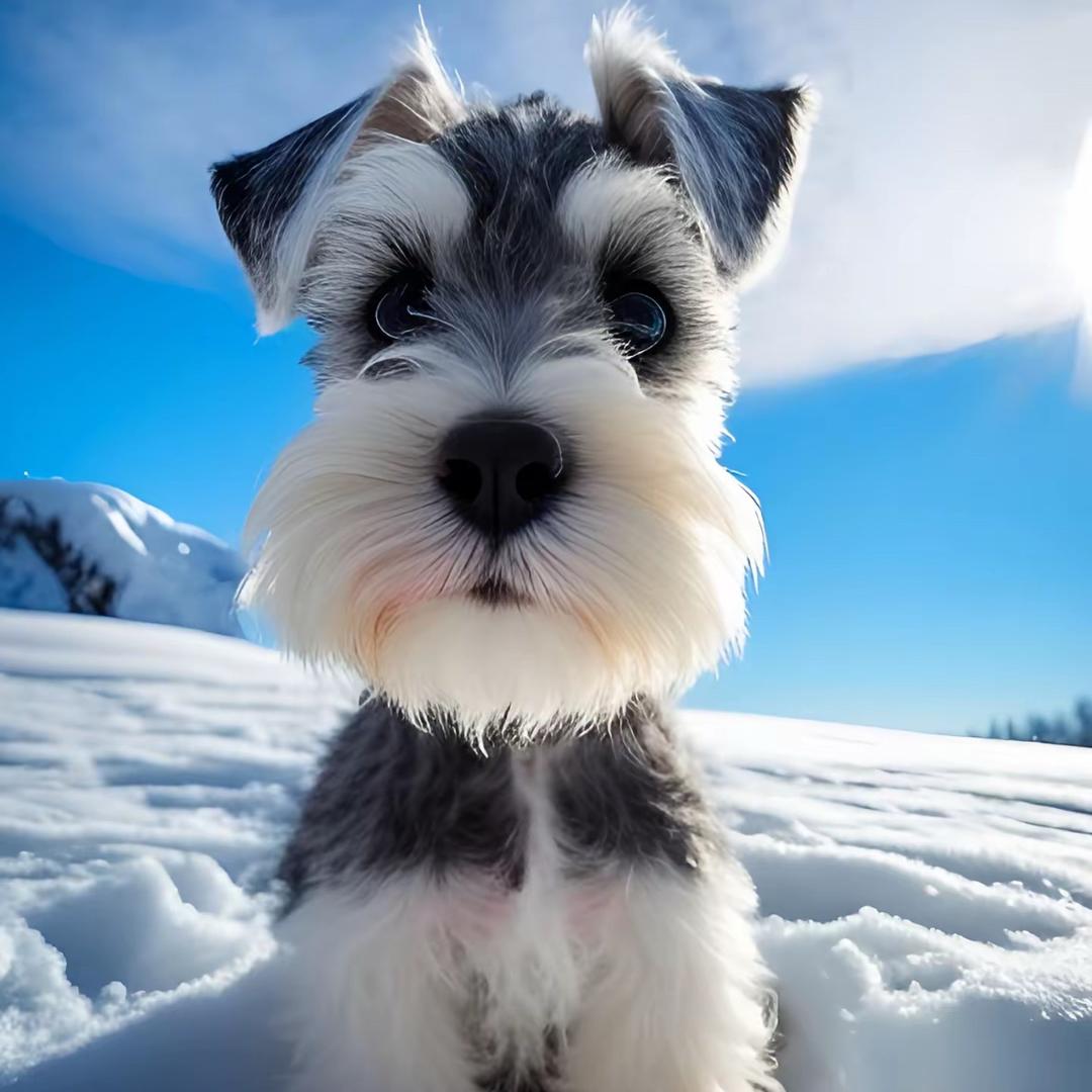 招财是只雪纳瑞