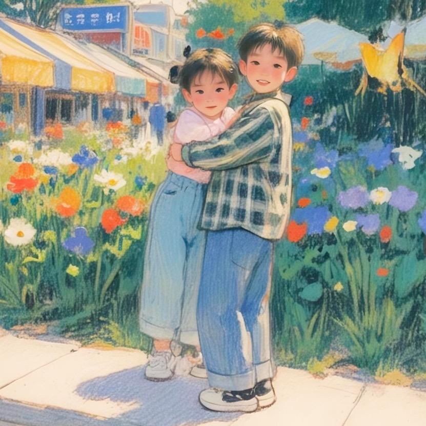 半微笑