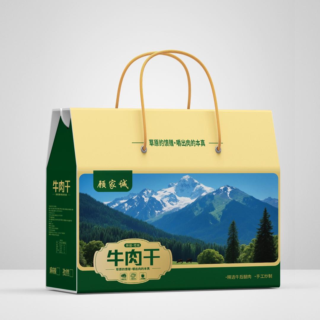 新疆顾家诚手工牛肉干