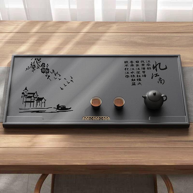 古韵石茶盘