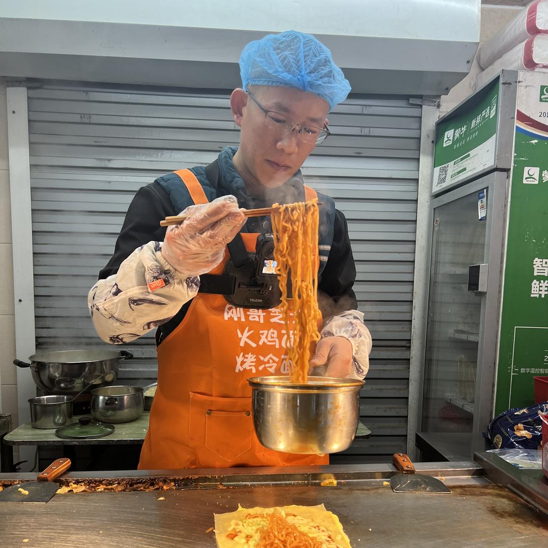 芝士火鸡面烤冷面(刚弟）