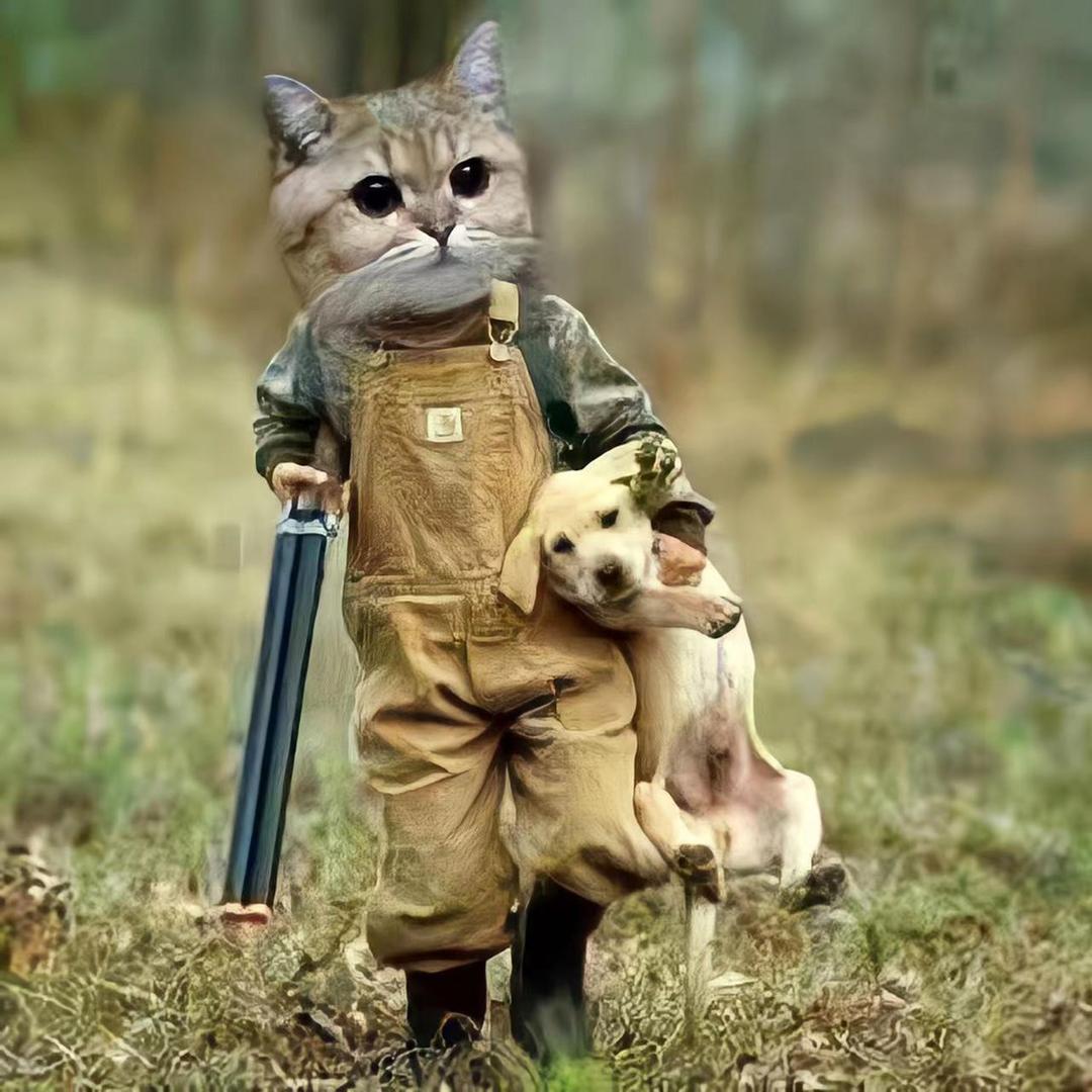 少年与猫