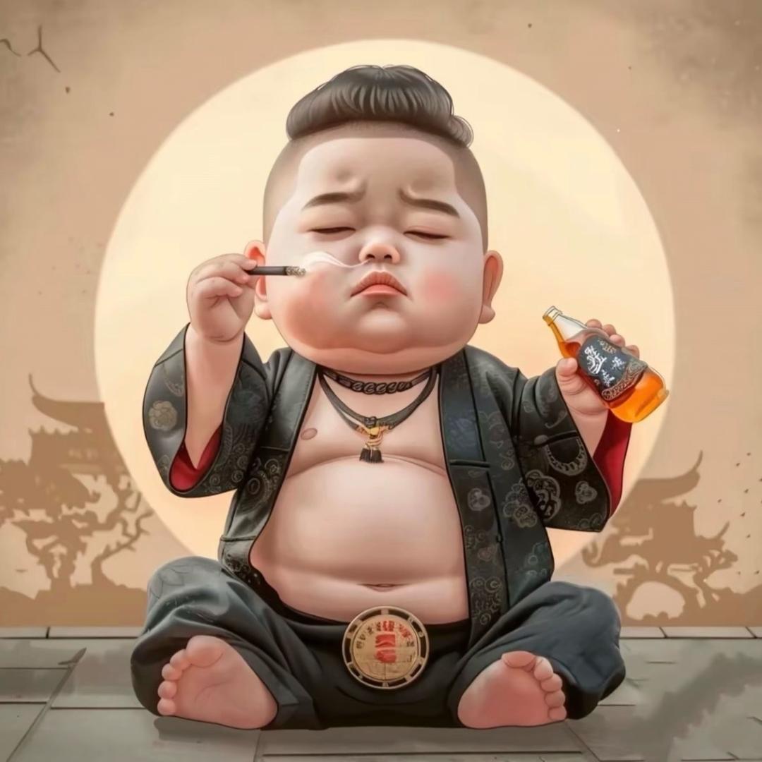 大郎🤔喝药