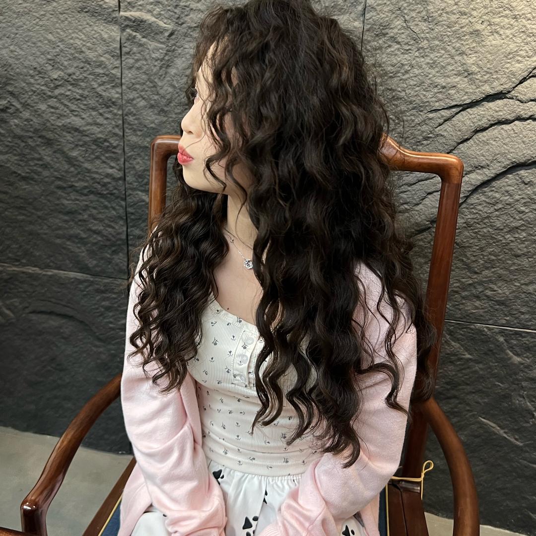 昔阳魔发秀烫发分享