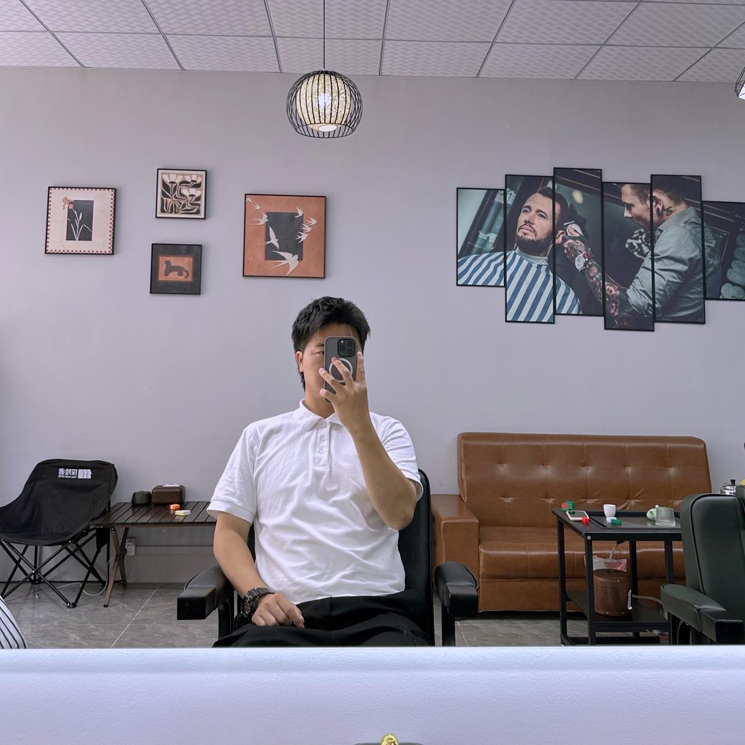 【青锋男士理发店】阿宝